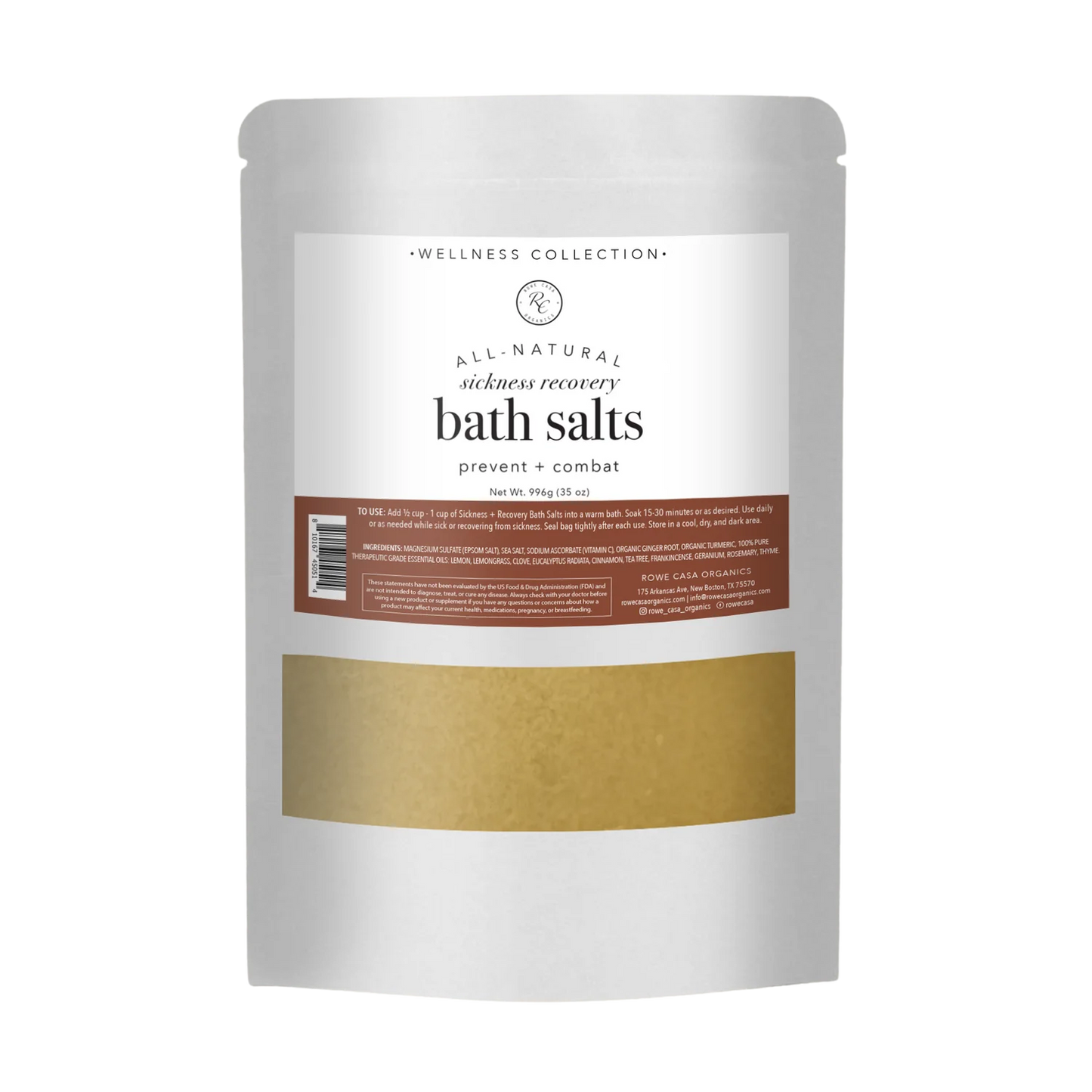 Sickness Recovery Bath Salts 35oz