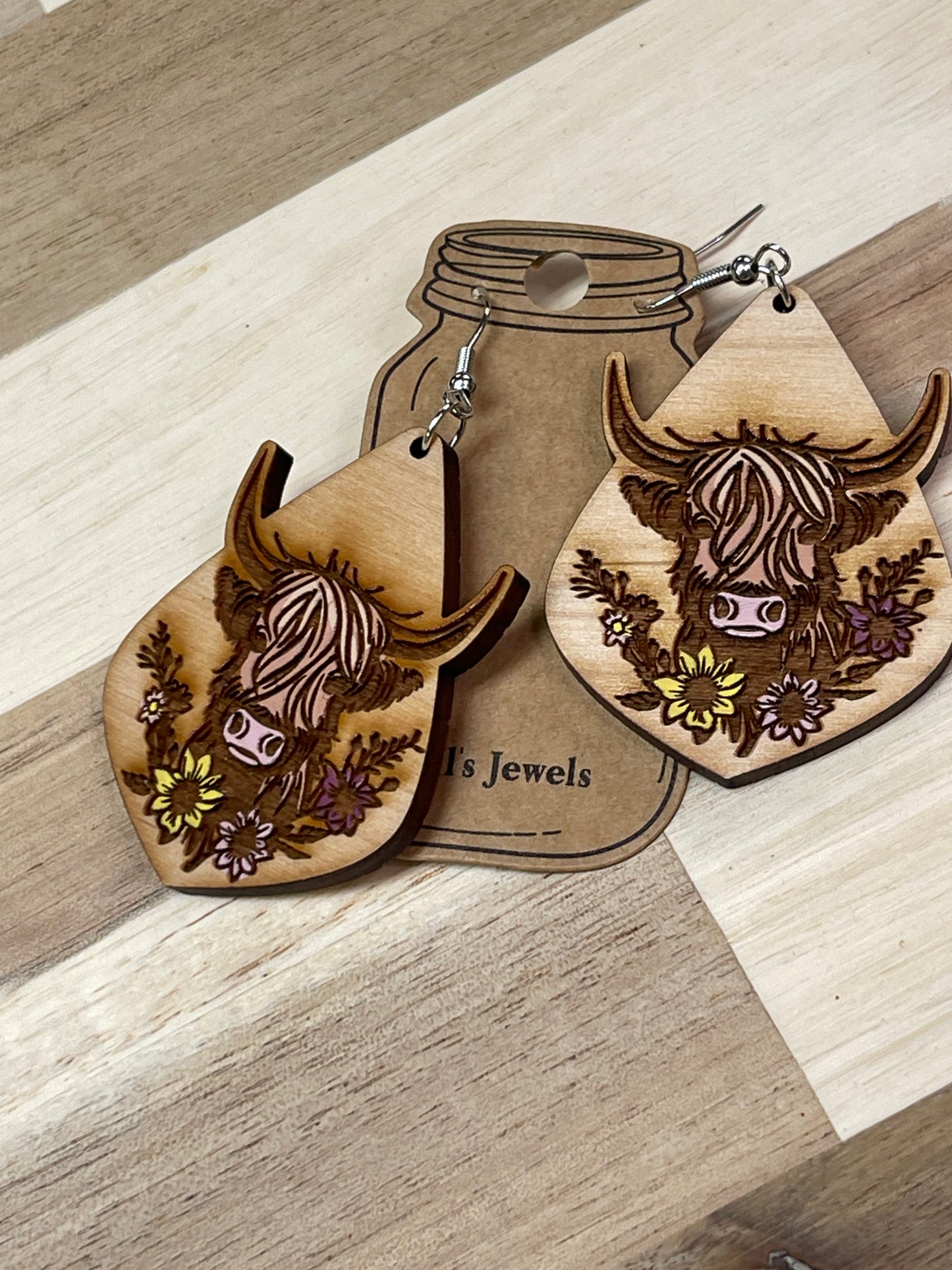 Cow Earings