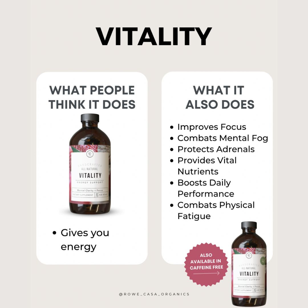 Vitality Energy Support, Caffeinated, 16oz