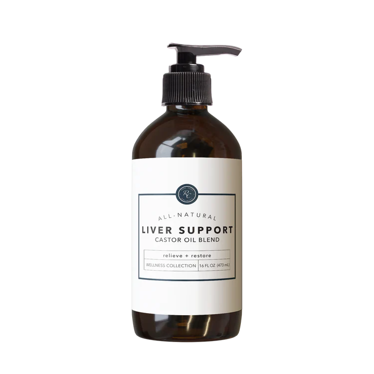 Liver Support Castor Oil Blend 16 oz