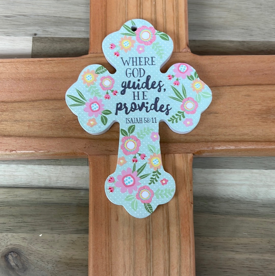 Handmade cedar cross ￼