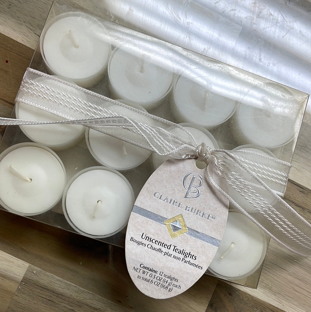 Unscented tea lights ￼