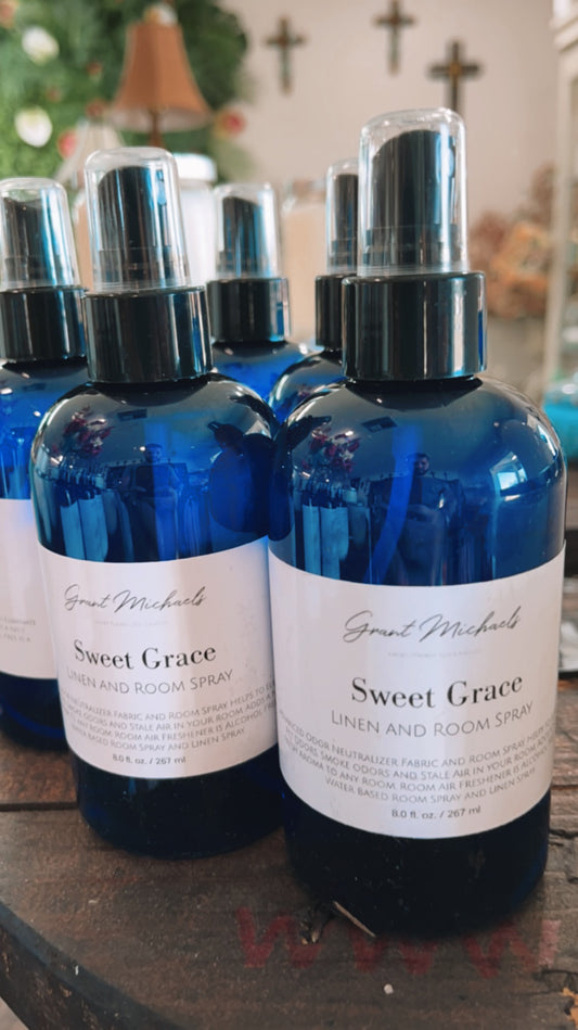 Grant Michael’s “Sweet Grace” Linen Spray