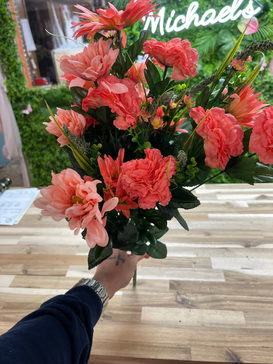 Peach 24 stems