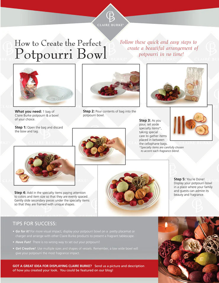 Claire Burke Original Potpourri