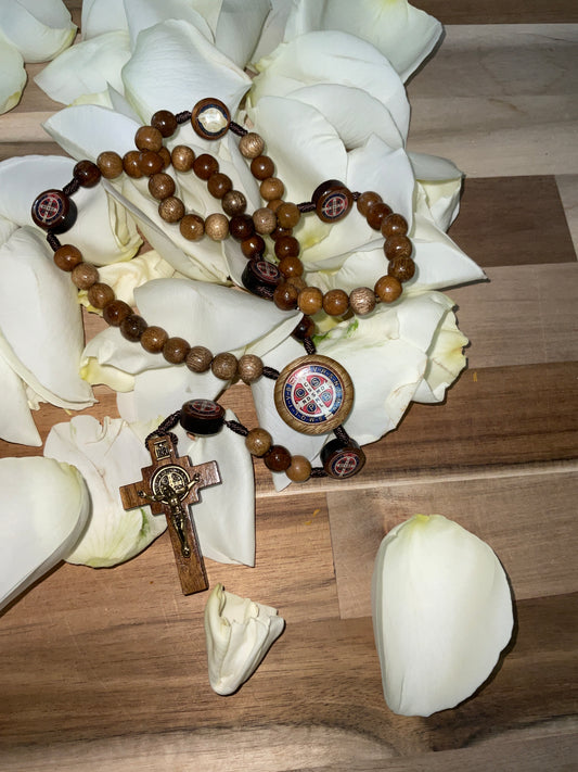 Wood rosary